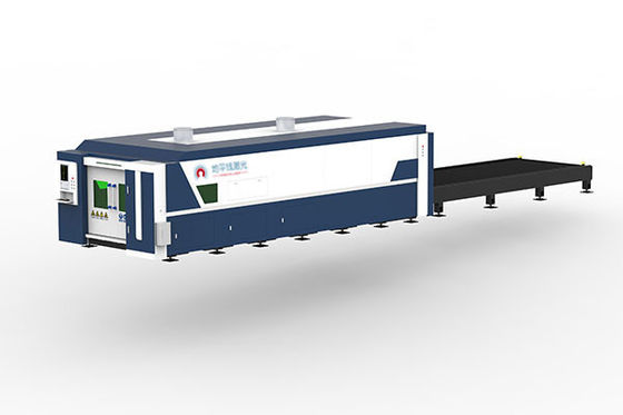 cortador do laser do poder superior do laço fechado 2000mm de 0.02mm