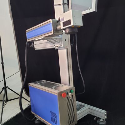 Máquina da marcação do laser da mosca do CE de Raycus para o tubo do metal