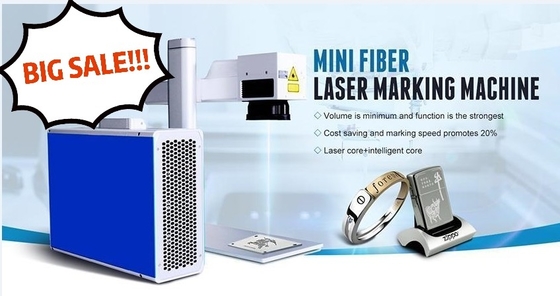 metal 10.64um Desktop do controle da máquina EZCAD da marcação do laser da fibra 30W