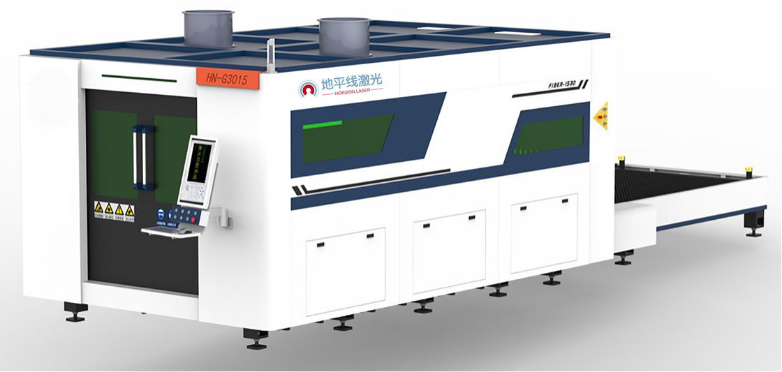tabela da troca da máquina de corte IPG do laser da fibra do CNC de 1500W 4000W max 3015 com tampa