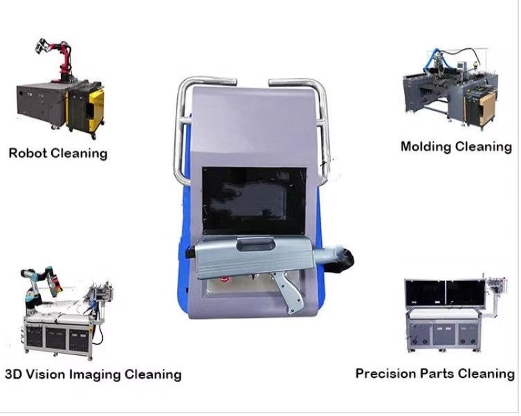 Pintura do laser 480W refrigerar de ar e removedor de oxidação Handheld
