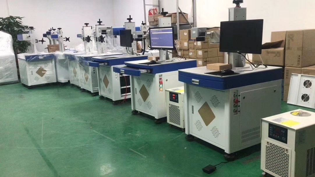máquina de gravura UV do laser 5W