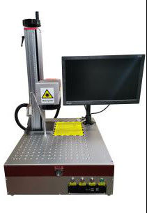 máquina UV da marcação do laser de 200kHz 7000mm com teclado