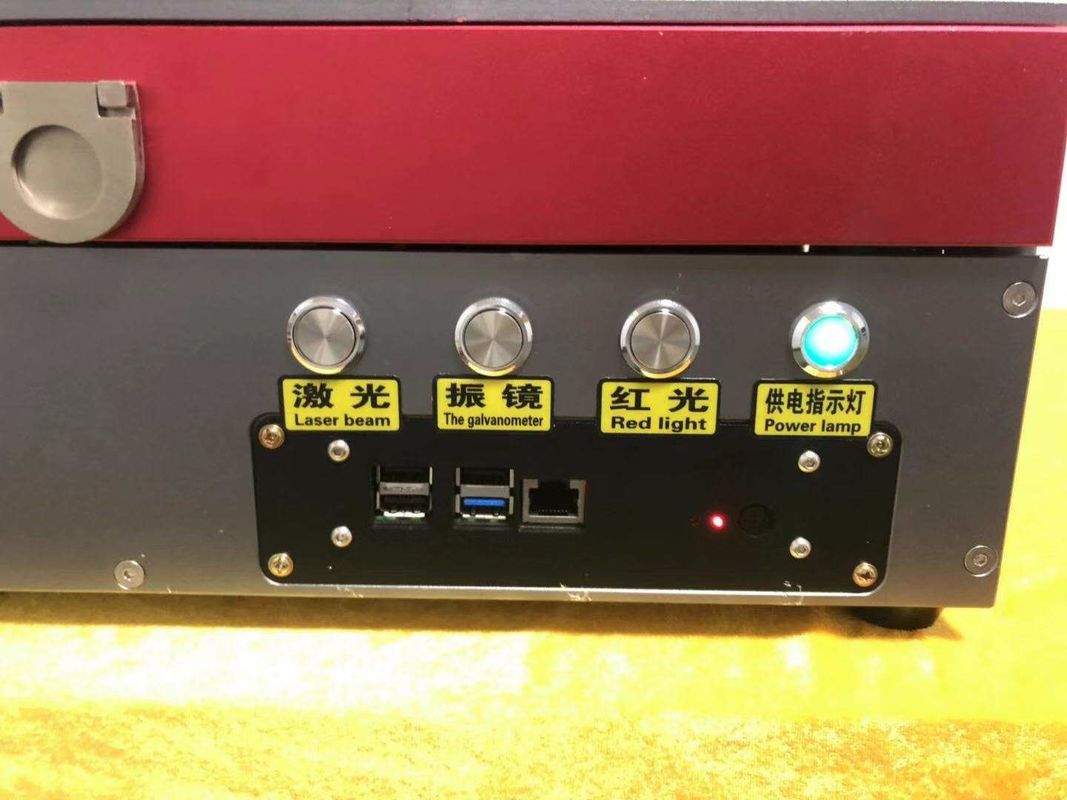 máquina UV da marcação do laser de 200kHz 7000mm com teclado