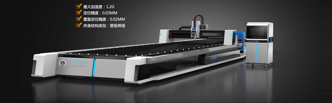 aço carbono do cortador do laser do poder superior de 6050mm 12m