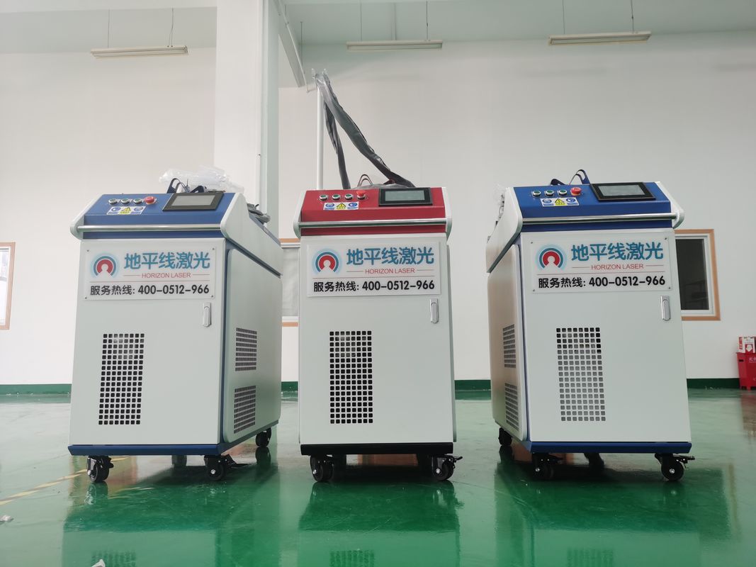 do equipamento Handheld de Fiber Laser Welding do soldador do laser de 1000W 1080nm pêndulo dobro