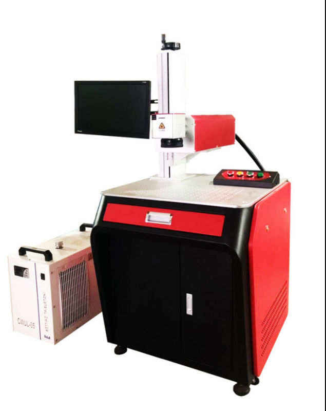Máquina da marcação do laser refrigerar de ar 7000mm para a joia
