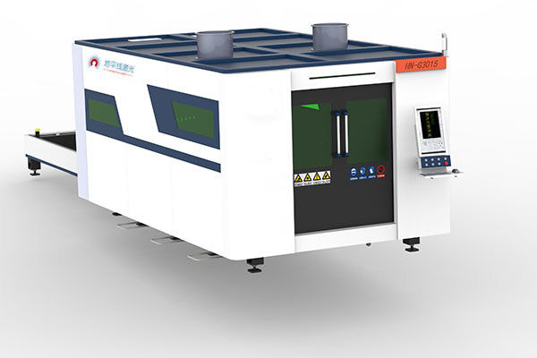 máquina de corte incluida do laser de 50mm 4000mm para a placa de aço