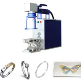 Máquina da marcação do laser da fibra do metal 50W 3d da cor de Mopa