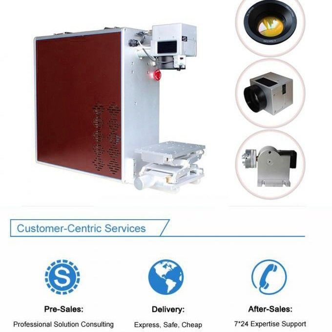 máquina portátil da marcação do laser 20W para o metal, Etcher Handheld do laser para o metal
