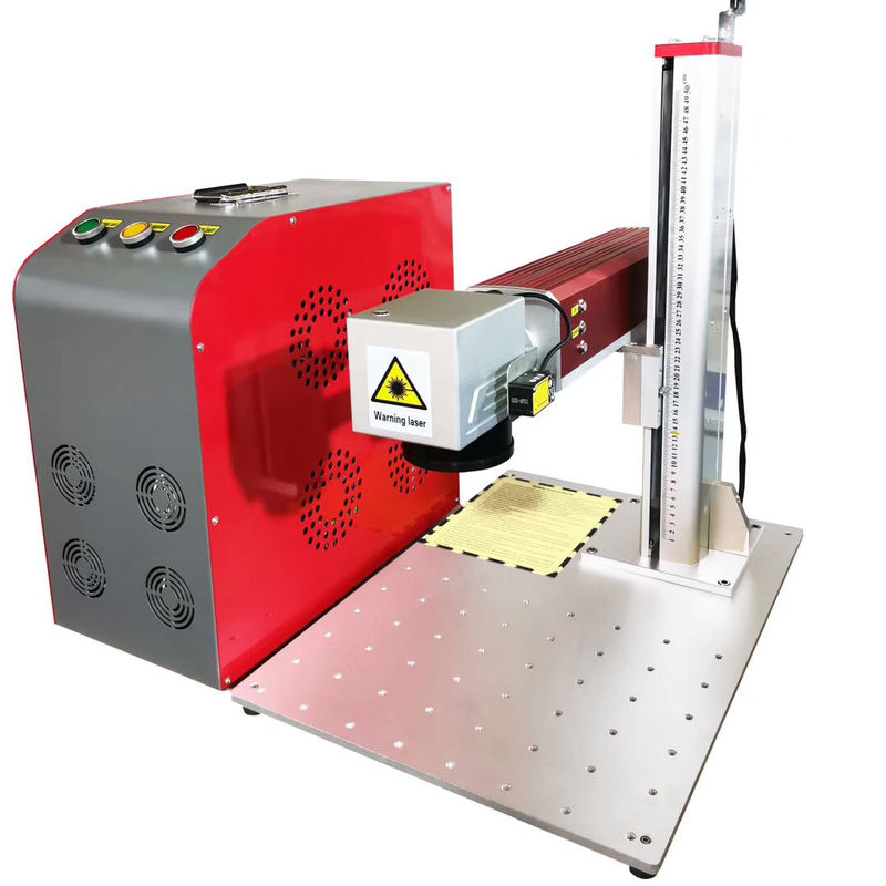 máquina de gravura para o metal, máquina do laser de 0.01mm de gravura do laser para o plástico